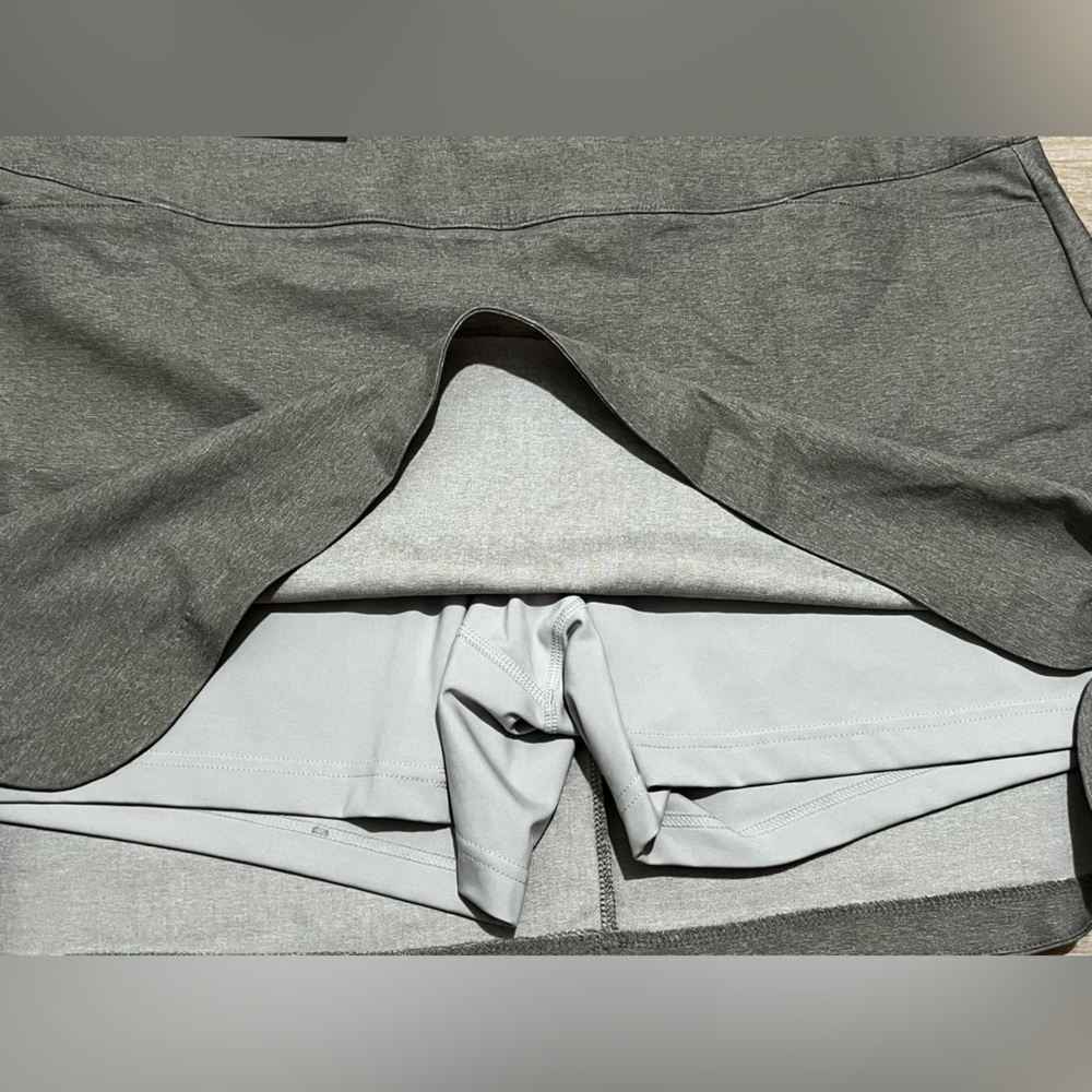 Lady Hagen performance 11 pull on 17" sculpt golf skort‎ heather grey size XXL - Picture 7 of 13